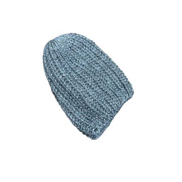 Dorfman Milano  Heather Gray Beaded Slouchy Knit Beanie - Picture 2 of 9